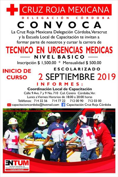 Cruz Roja Invita A Cursar La Carrera De Tecnico En Urgencias